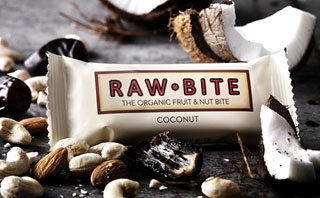 Raw Bite Riegel Bio - Coconut - 50 g