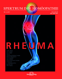 Spektrum der Homöopathie 2017-2, Rheuma - Sonderangebot